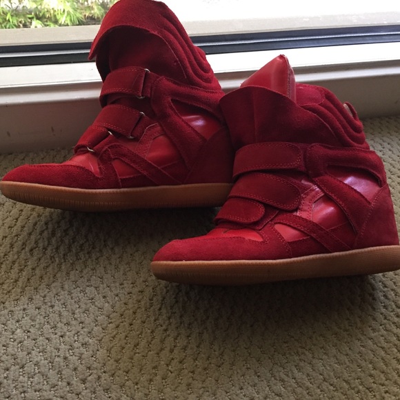 Isabel Marant wedge sneakers