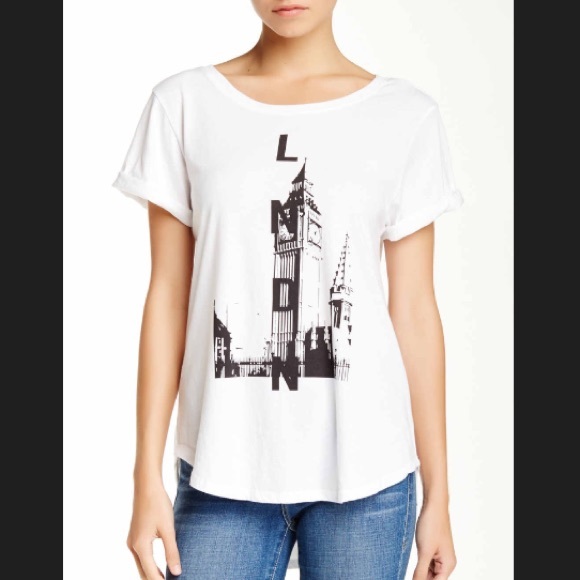 NWT Signorelli London hi-lo tee