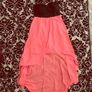 🎉SALE🎉Coral high low dress