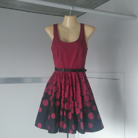 Adorable LC Lauren Conrad Fit and Flare dress