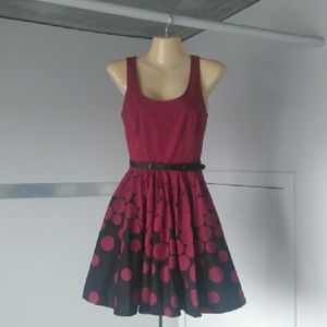 Adorable LC Lauren Conrad Fit and Flare dress