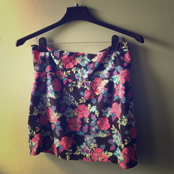 Floral PullOver Skirt - Picture 1 of 1
