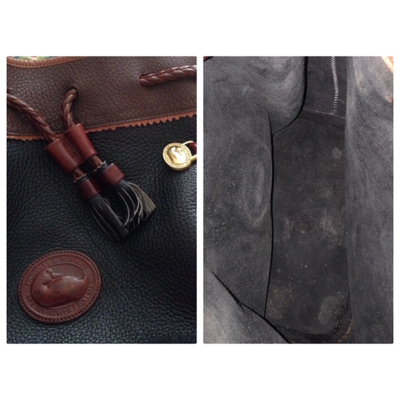 Dooney & Bourke Leather Bucket Bag - Picture 2 of 4