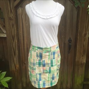 Cape Madras Patchwork Skirt