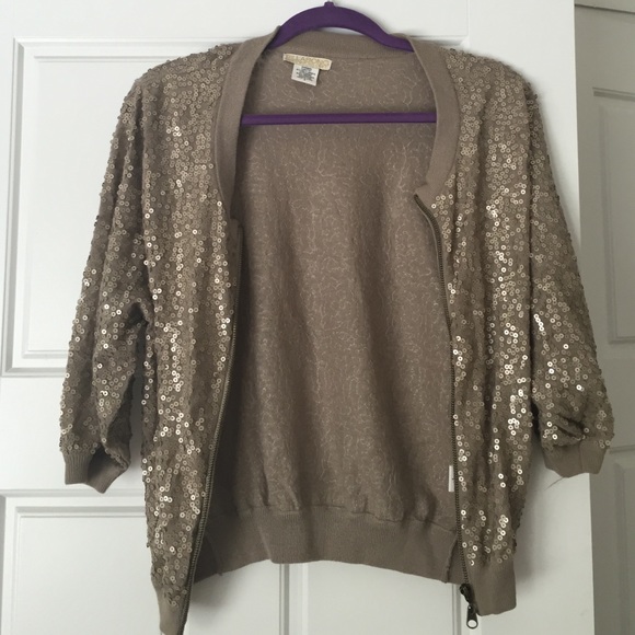 Sequined billabong cardigan