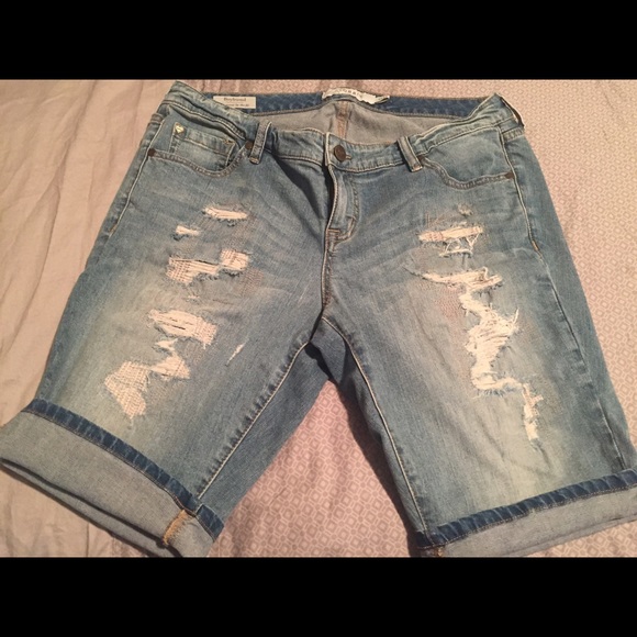 Torrid Denim Boyfriend shorts