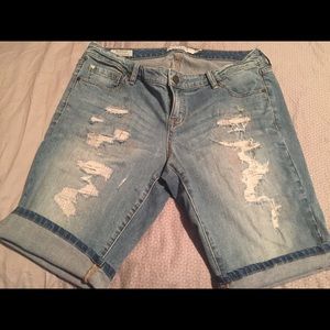 Torrid Denim Boyfriend shorts