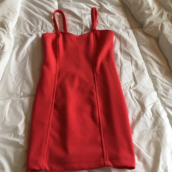 Forever 21 tight pink dress