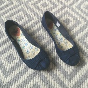 Rocket dog blue ballet flats