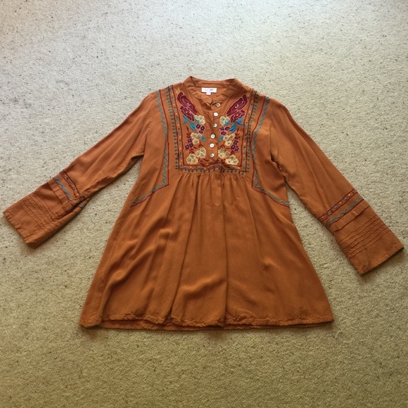 Embroidered tunic