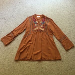 Embroidered tunic