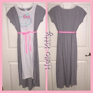 GIRLS HELLO KITTY HI-LOW DRESS