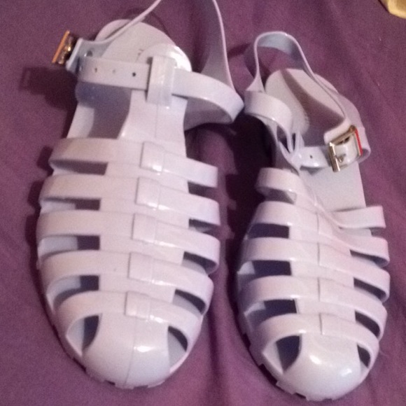 Periwinkle Jelly Sandals