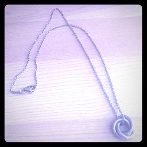 Blue Nile Infinity Love Knot Pendant Necklace