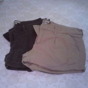 Abercrombie Bundle 2 pairs shorts!