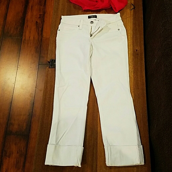 White Bebe Jeans