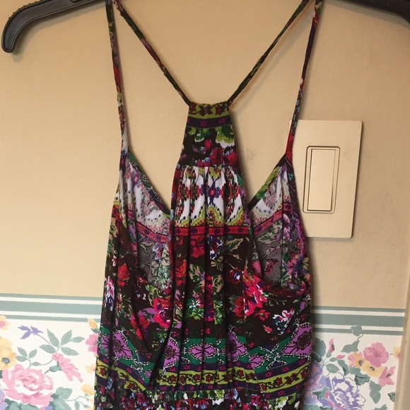 Colorful Boho Racerback Dress - Picture 3 of 3