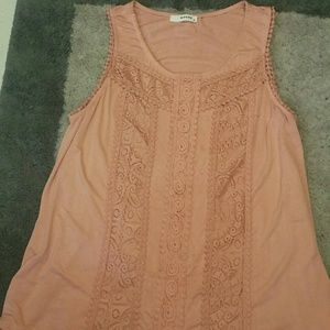 Beautiful pink lace top