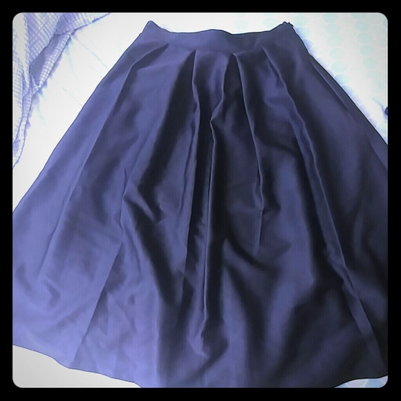 Black A-Line Skirt