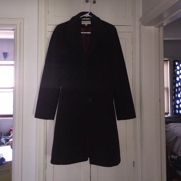 Beautiful Larry Levine Wool/Cashmere Coat