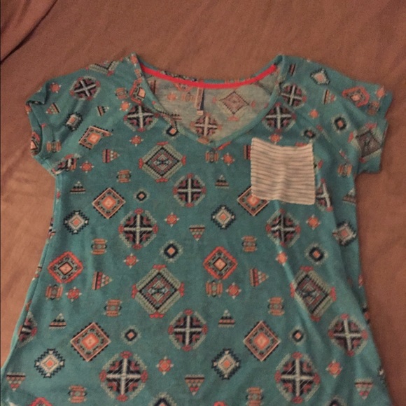 Cute multi color woman's top