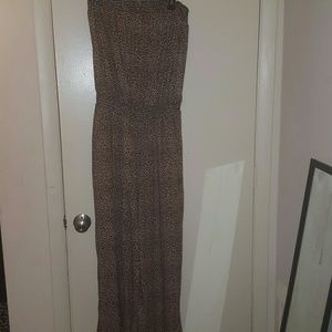 Strapless jumpsuit