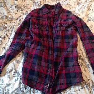 Fox plaid shirt
