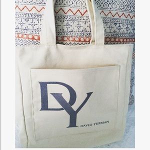 David Yurman Canvas Tote.