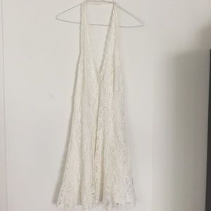Urban Outfitters lace halter dress