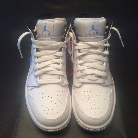 Air Jordan patten leather Columbia 1s
