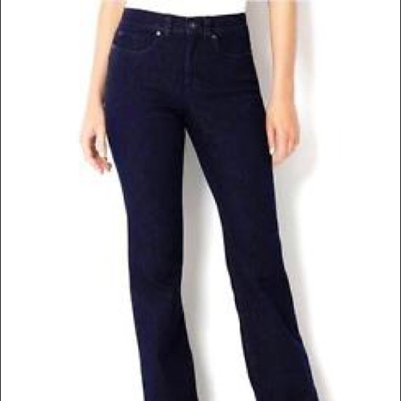 charter club curvy bootcut jeans