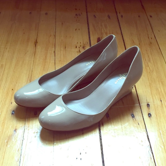 Cole Haan Nike Air Tali low wedges with dust bag