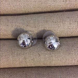 Tory burch silver studs