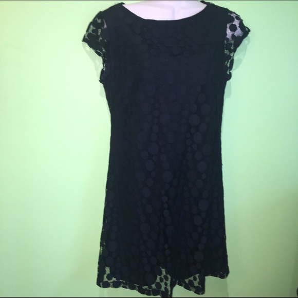 Original Chilean Black Polka Dot Shift Dress