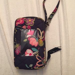Vera Bradley ID wristlet wallet. Gently used