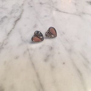 Brighton heart stud earrings