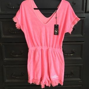 💜SOLD💜 WILDFOX Terrycloth romper