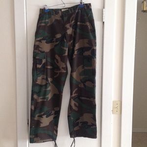 Regal Wear Camouflage Cargo Long Pants 34x31