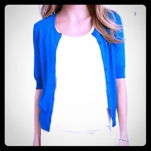 Royal blue cardigan
