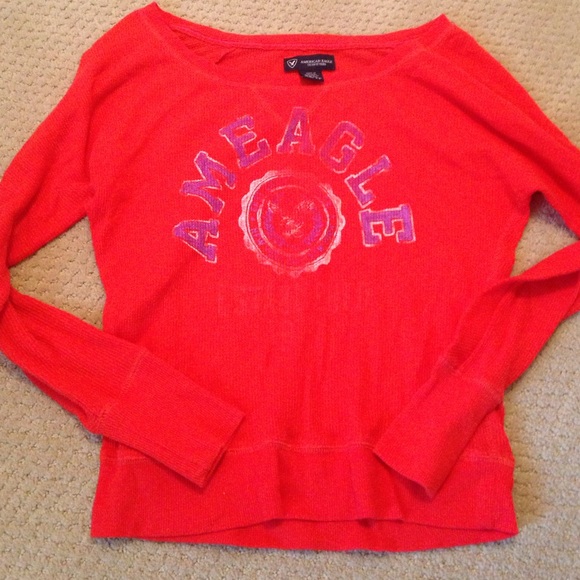 American Eagle thermal long sleeve t shirt
