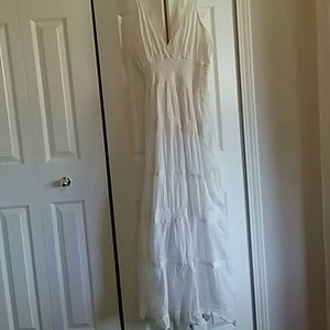 White summer dress