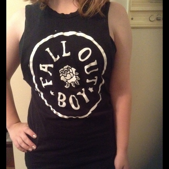 Fall Out Boy muscle tank top - Picture 2 of 2