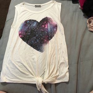 Sleeveless tank top