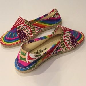 Mara Hoffman Rainbow Bird Espadrilles