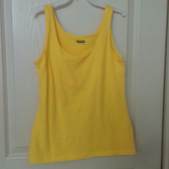 Yellow tank top