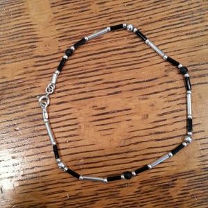 Silpada Sterling Silver Beaded Ankle Bracelet