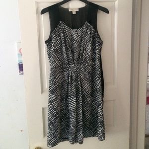 Black and white dress