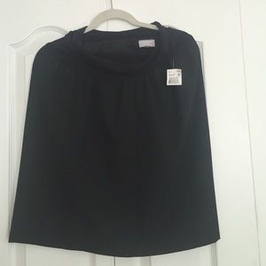 Maternity - black suit skirt -new with tags