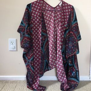 Multi design kimono