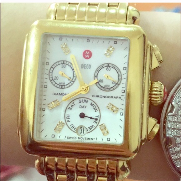 Michele deco watch